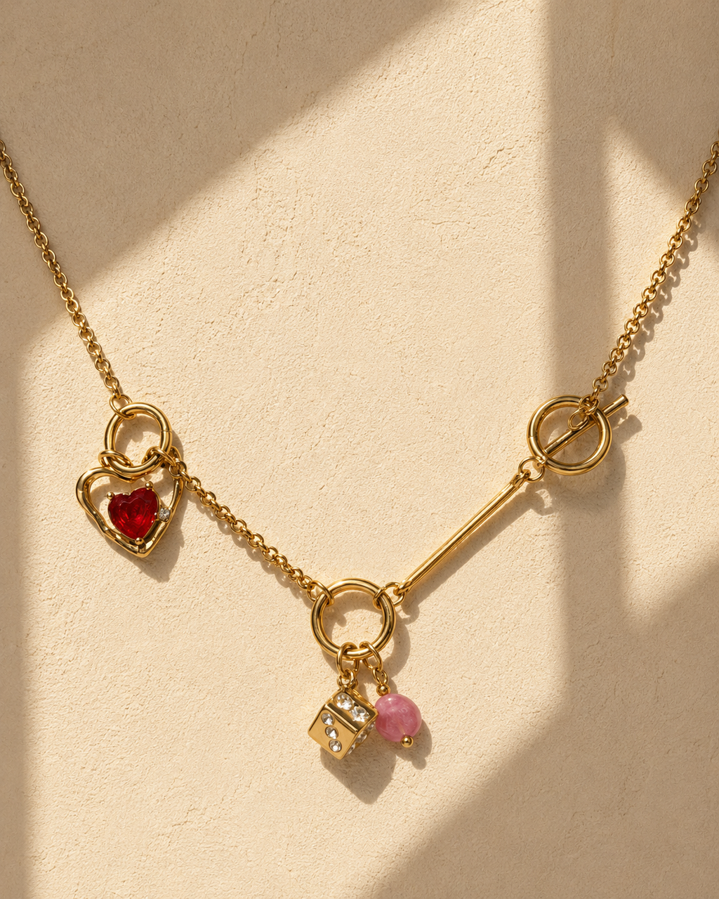 Heart Stone Necklace