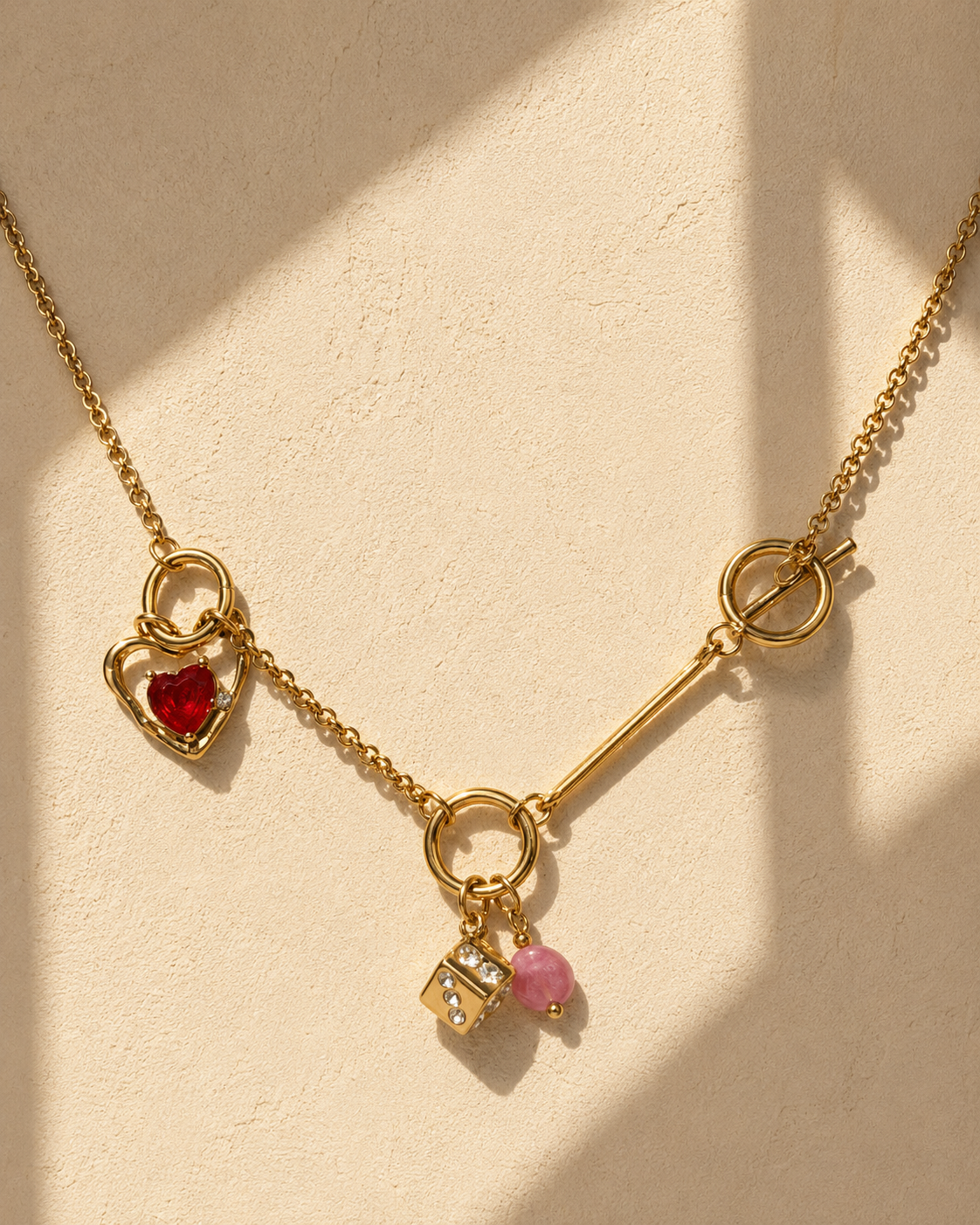 Heart Stone Necklace