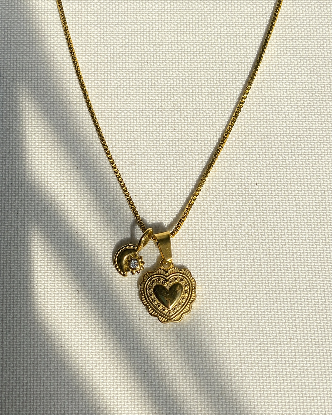 Vintage Heart Necklace
