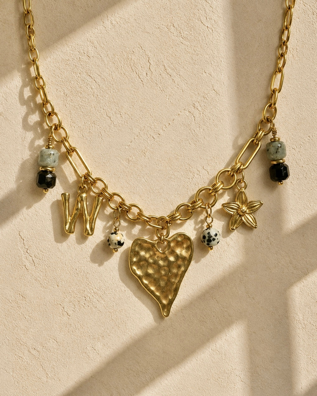 Letter Charm Necklace