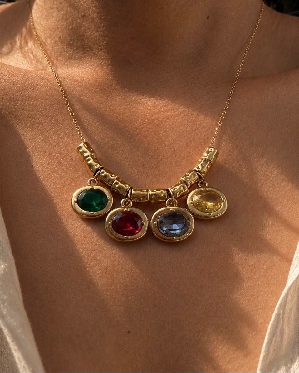 Statement Stone Necklace