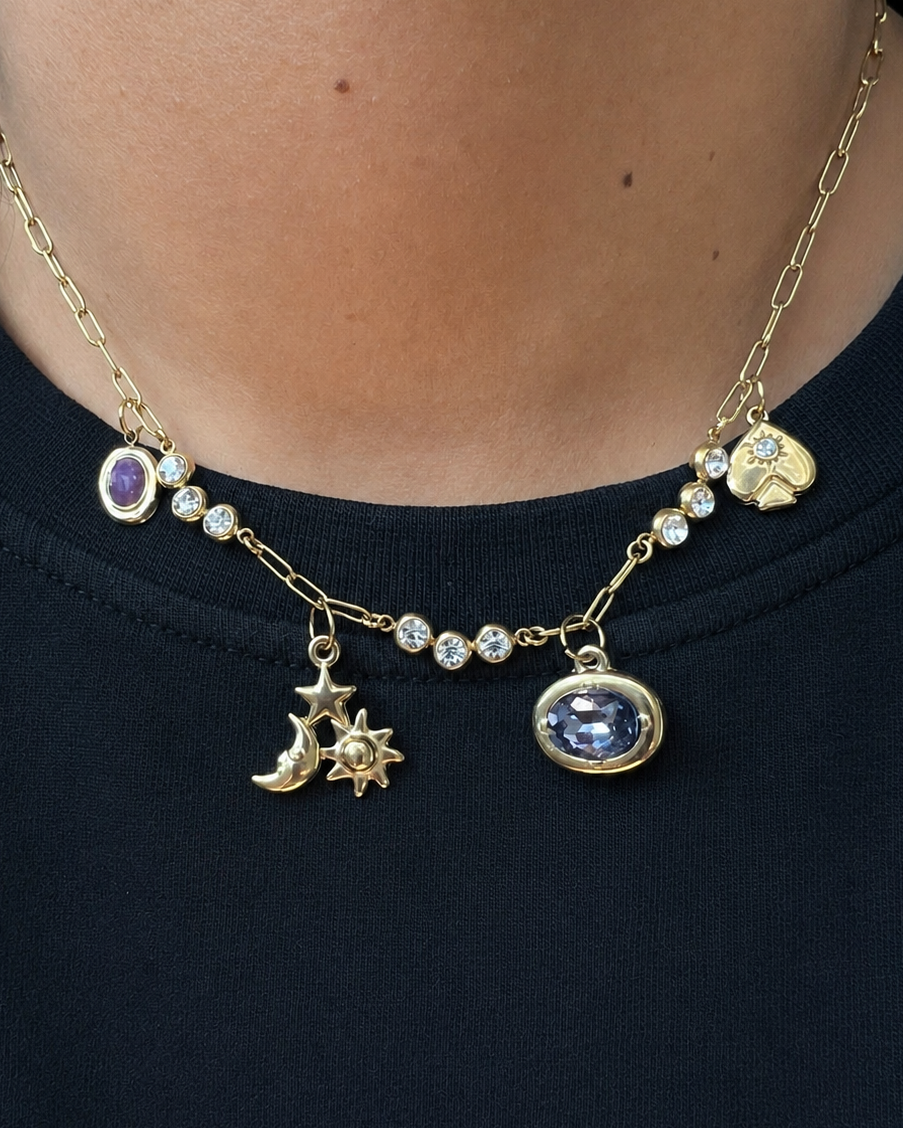 Celestial Stone Necklace