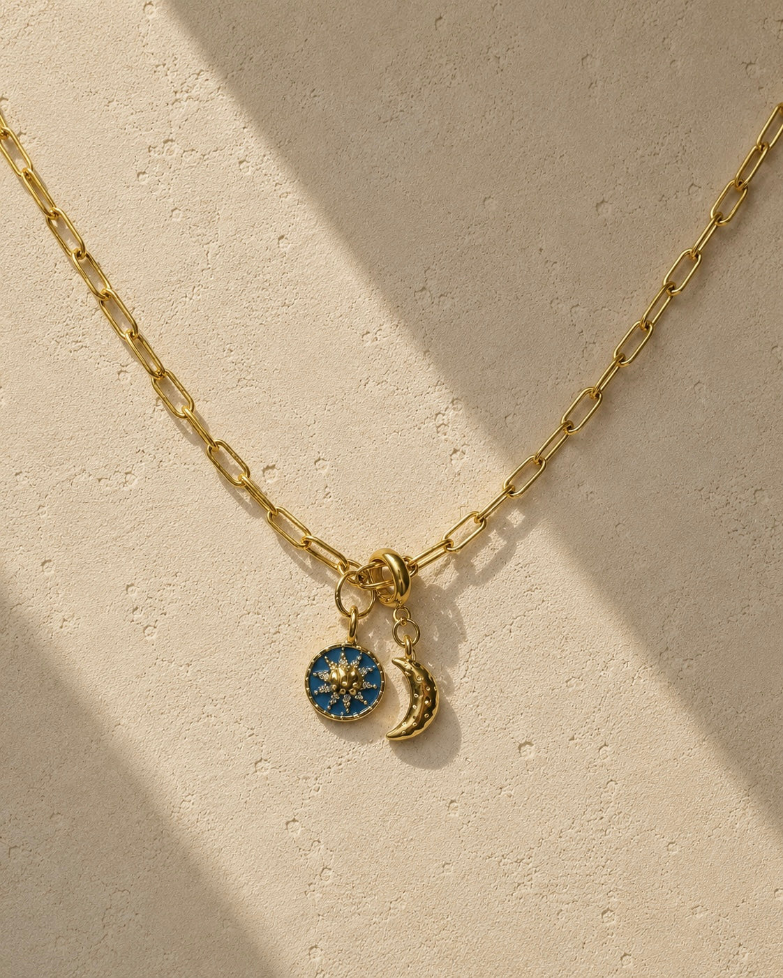 Celestial Paperclip Necklace