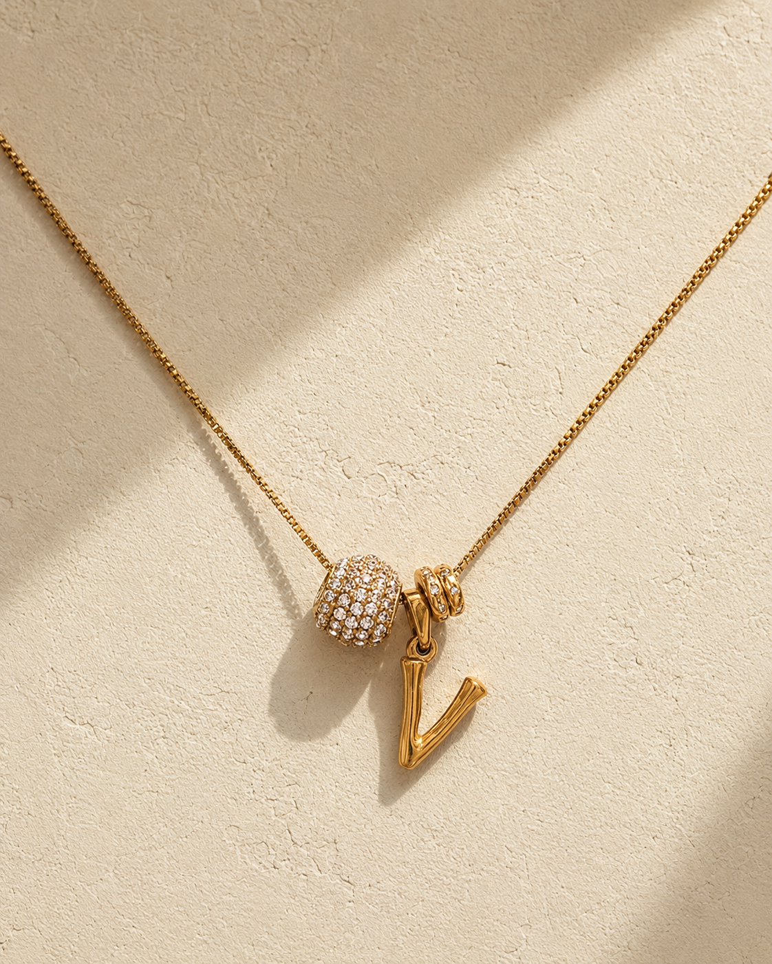 Minimal Letter Necklace