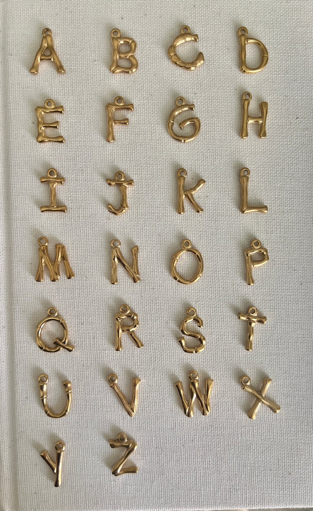 Seaside Letter Necklace