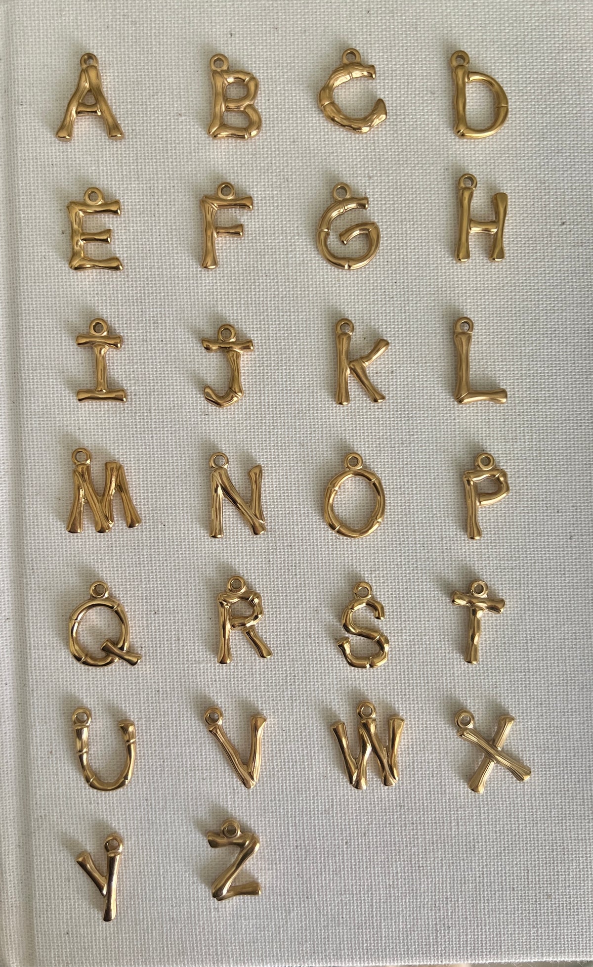 Seaside Letter Necklace