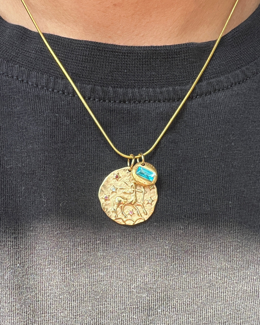 Zodiac Stone Necklace