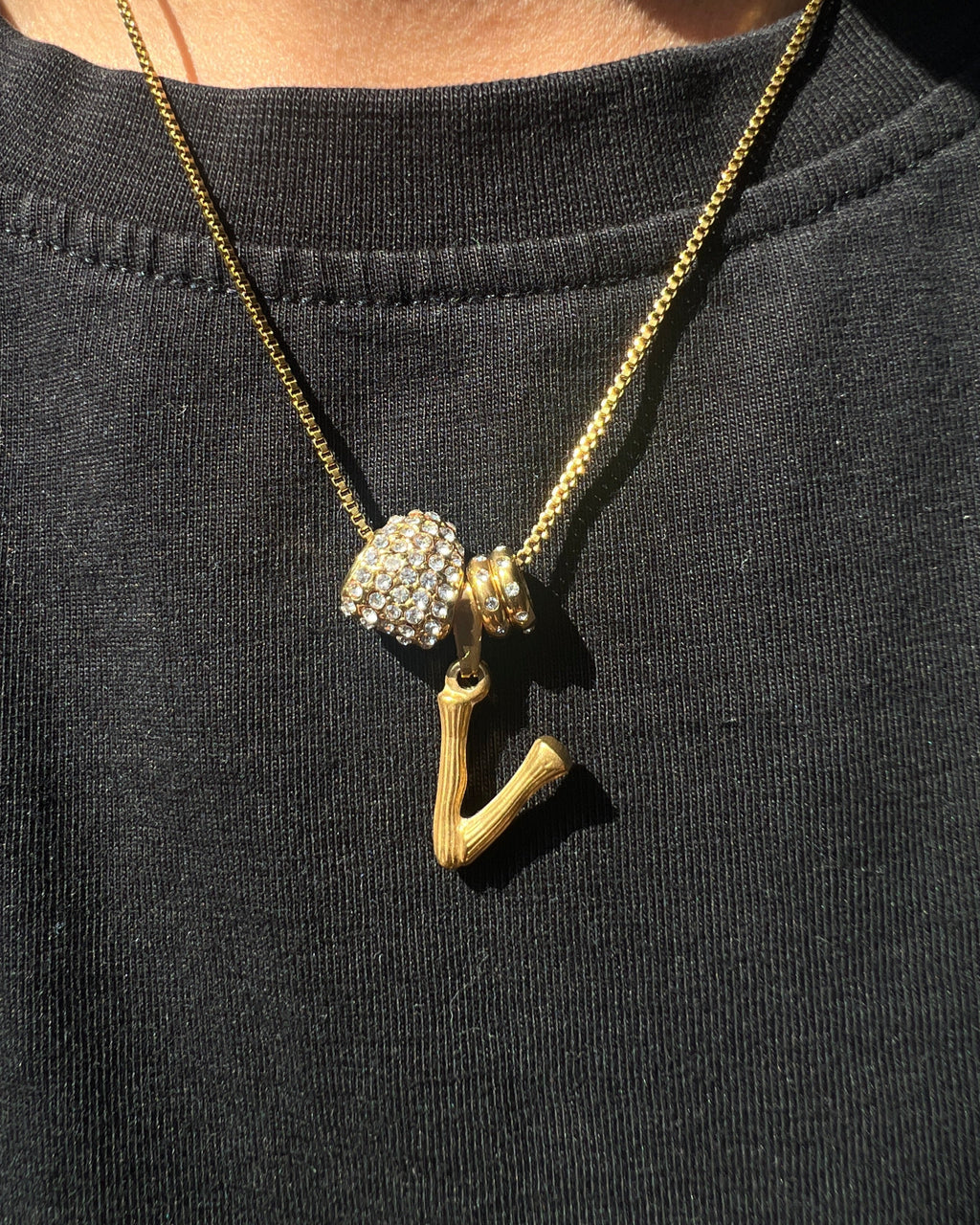 Minimal Letter Necklace
