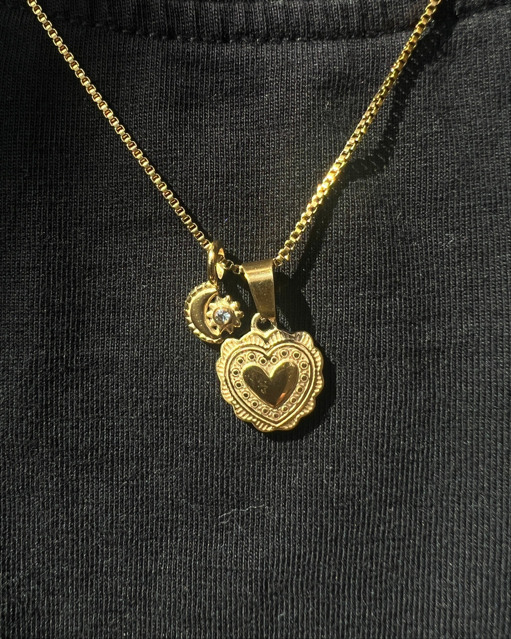 Vintage Heart Necklace