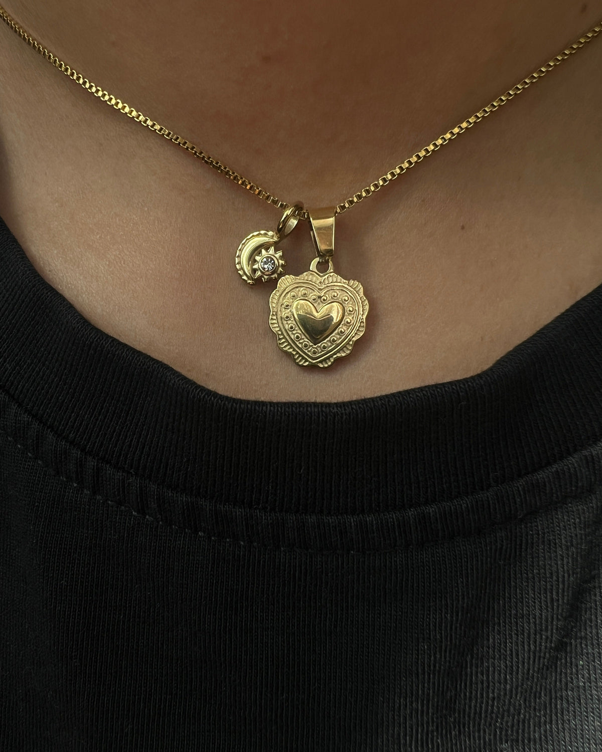 Vintage Heart Necklace