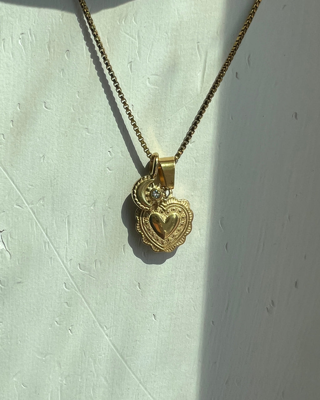 Vintage Heart Necklace