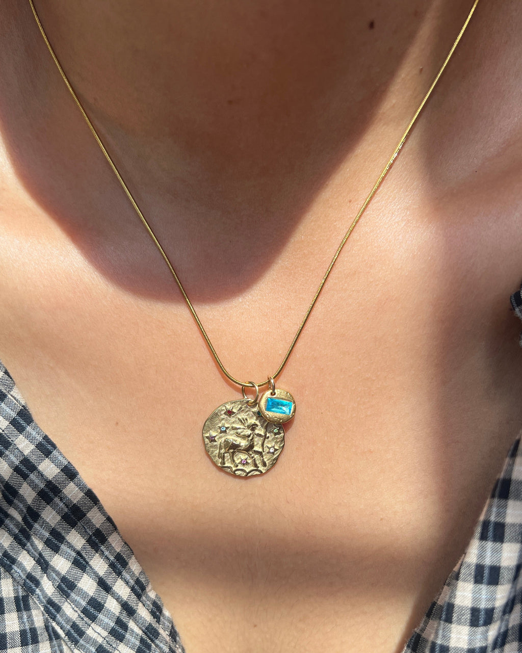 Zodiac Stone Necklace