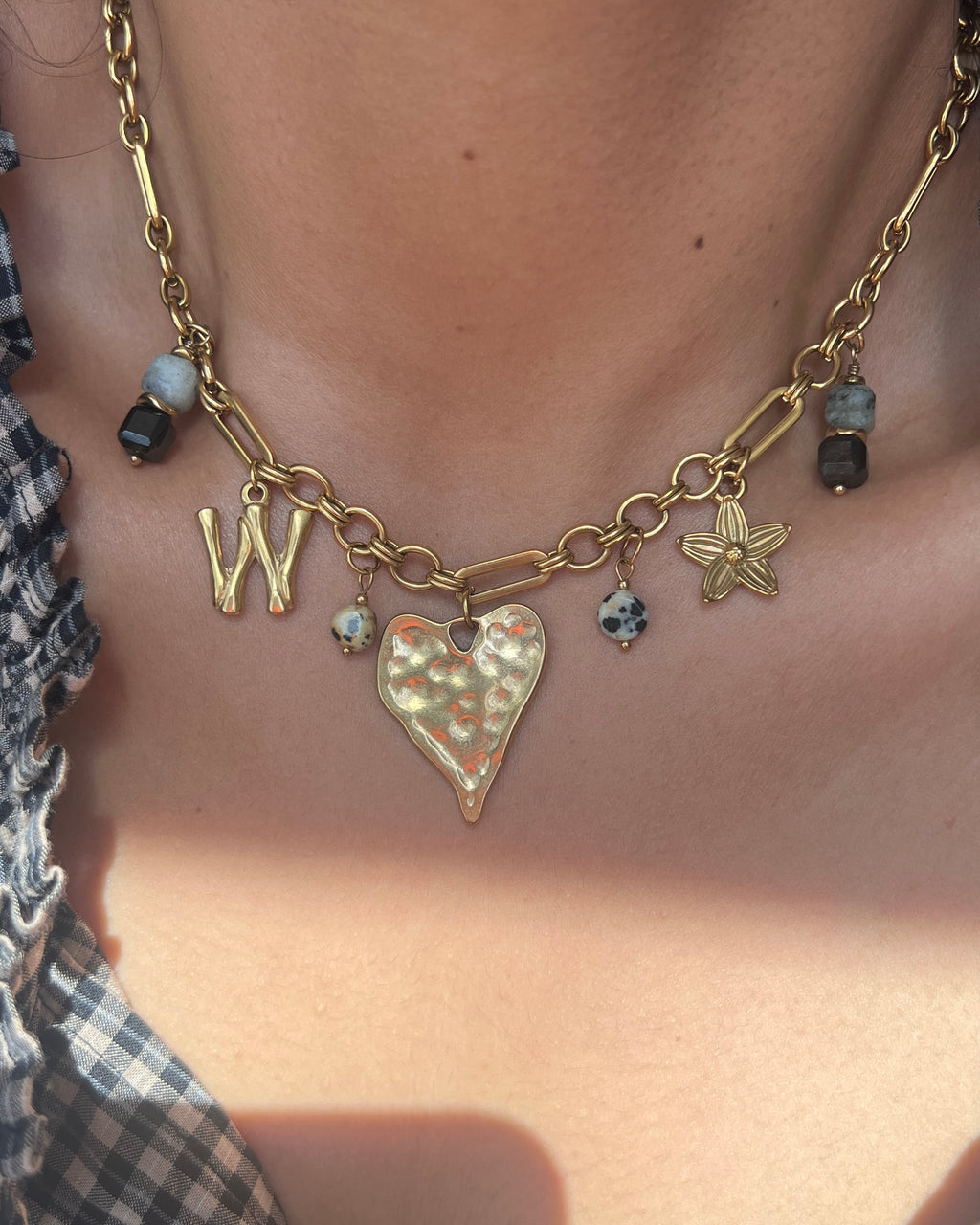 Letter Charm Necklace