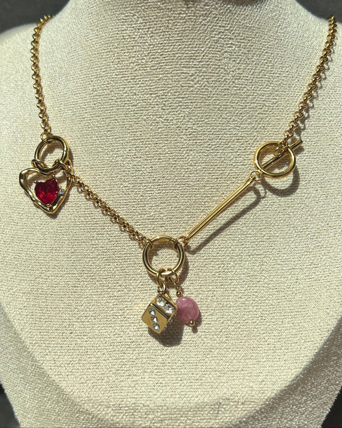 Heart Stone Necklace