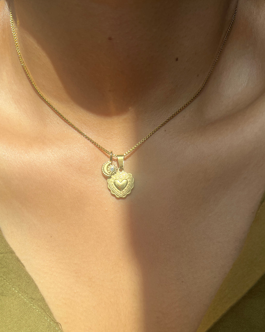 Vintage Heart Necklace