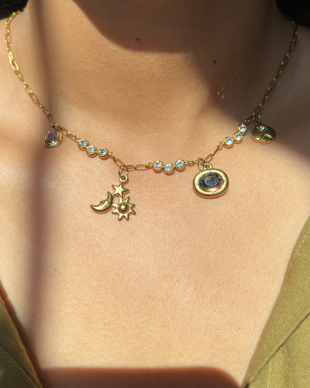 Celestial Stone Necklace