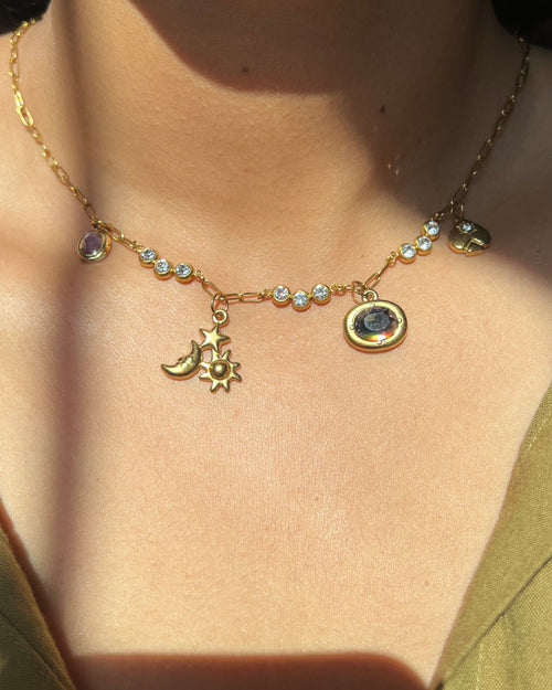 Celestial Stone Necklace