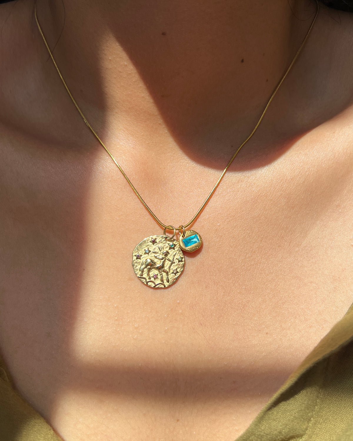 Zodiac Stone Necklace