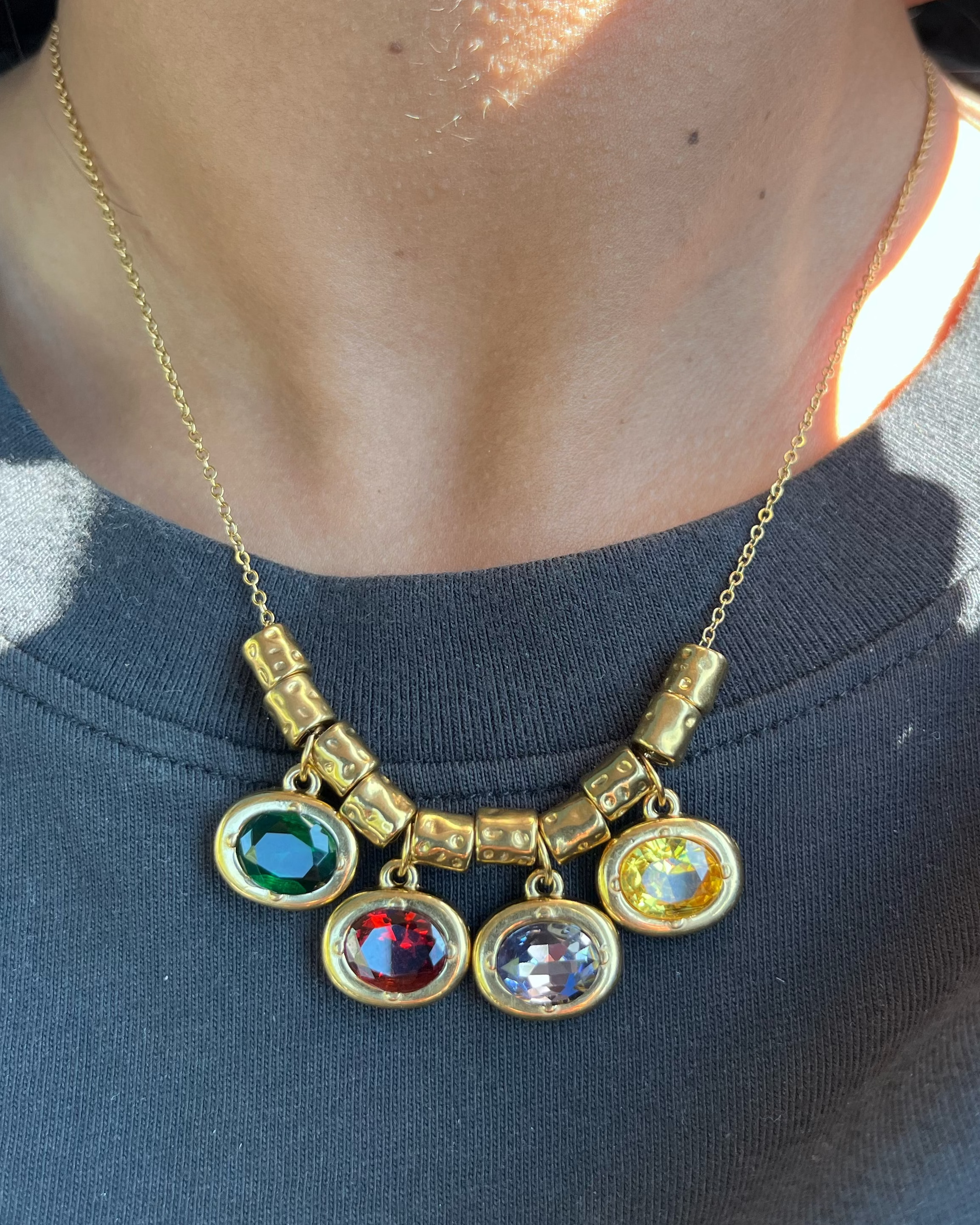 Statement Stone Necklace