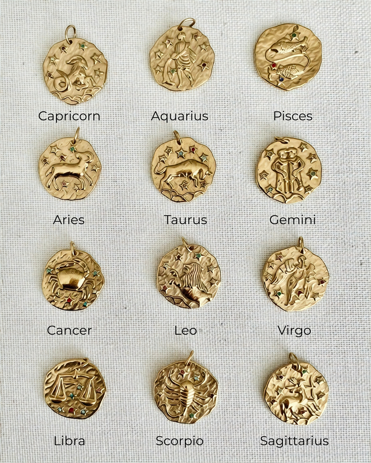 Zodiac Charm Necklace