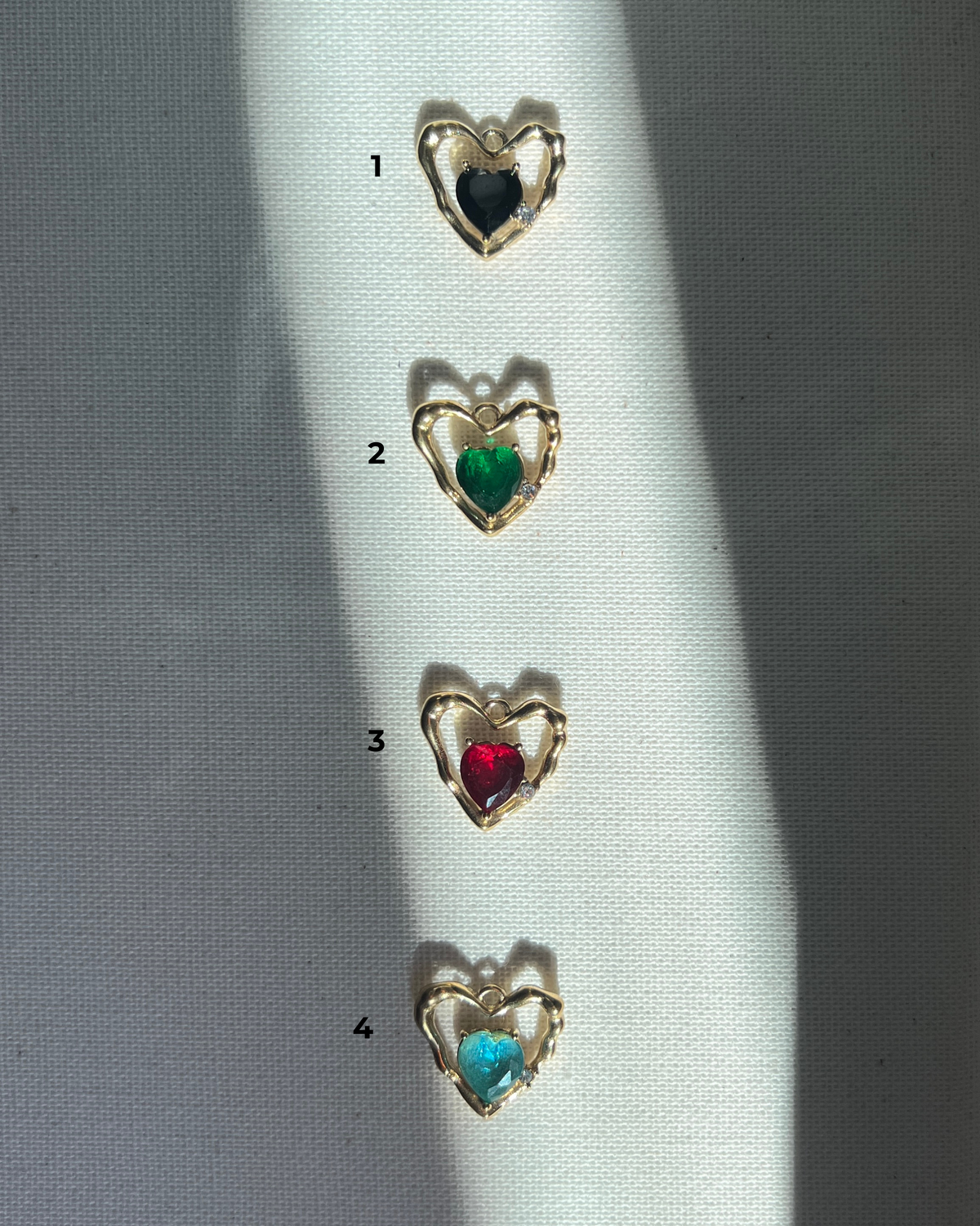 Heart Stone Necklace