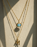Classic Layered Letter Necklace