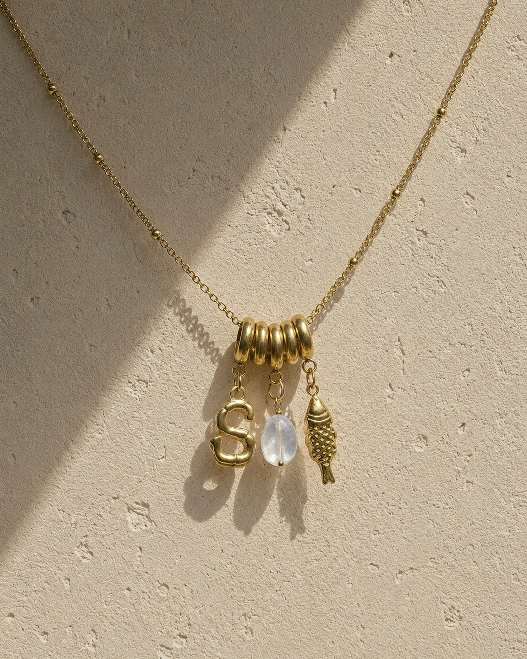 Seaside Letter Necklace