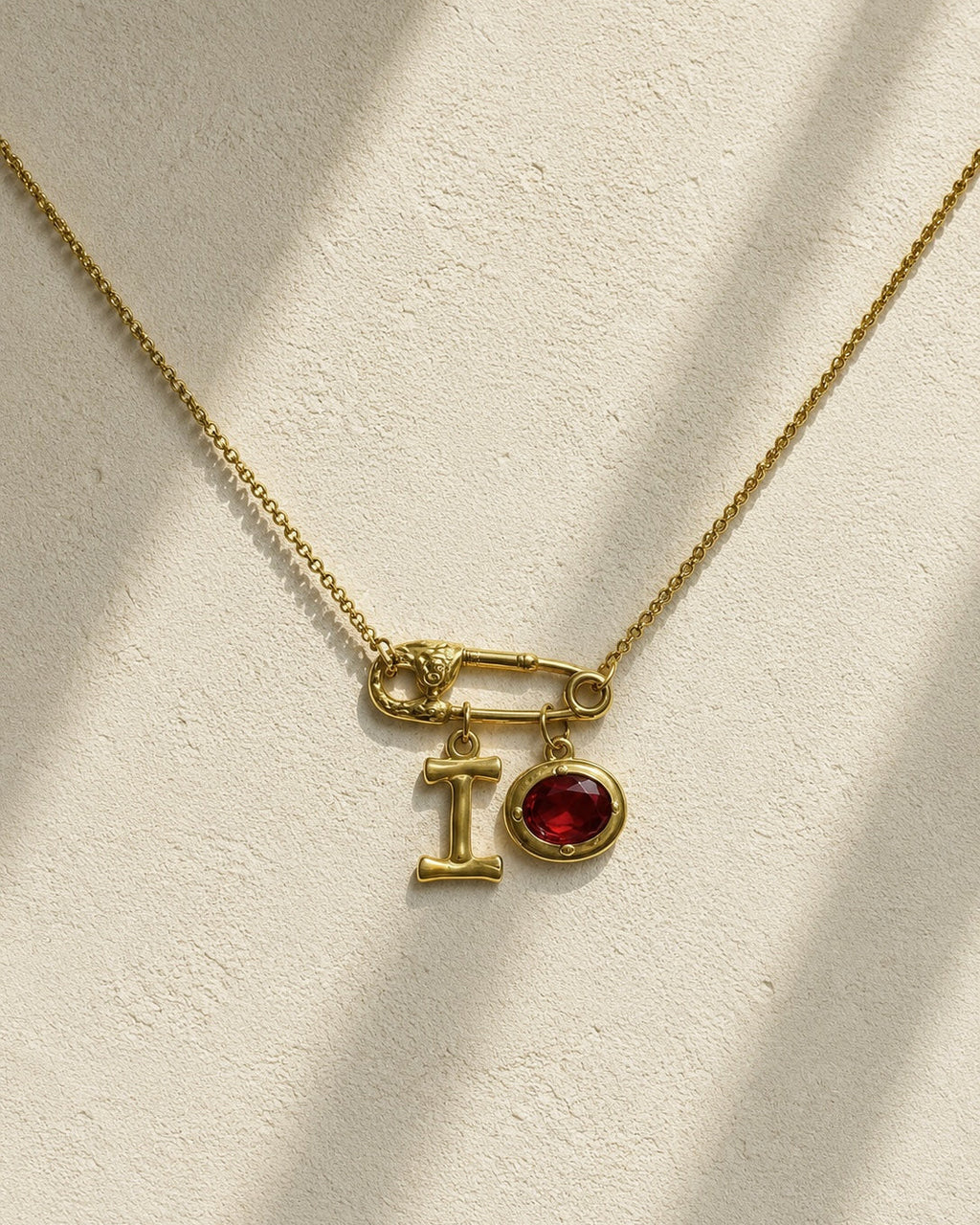Linked Letter Necklace
