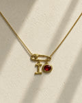 Linked Letter Necklace