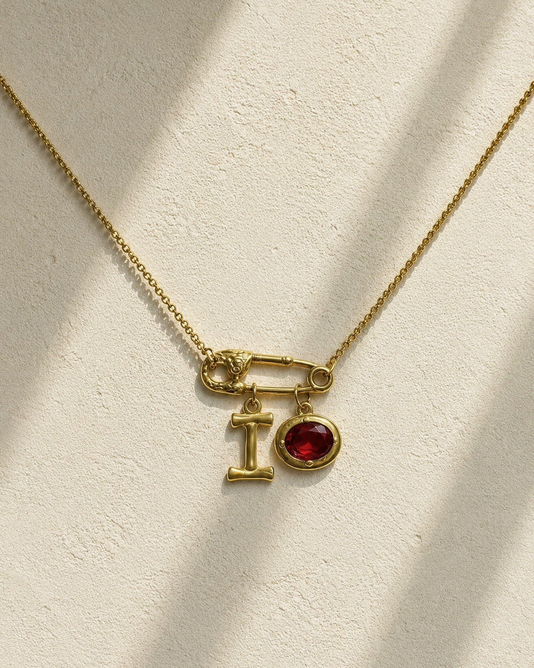 Linked Letter Necklace