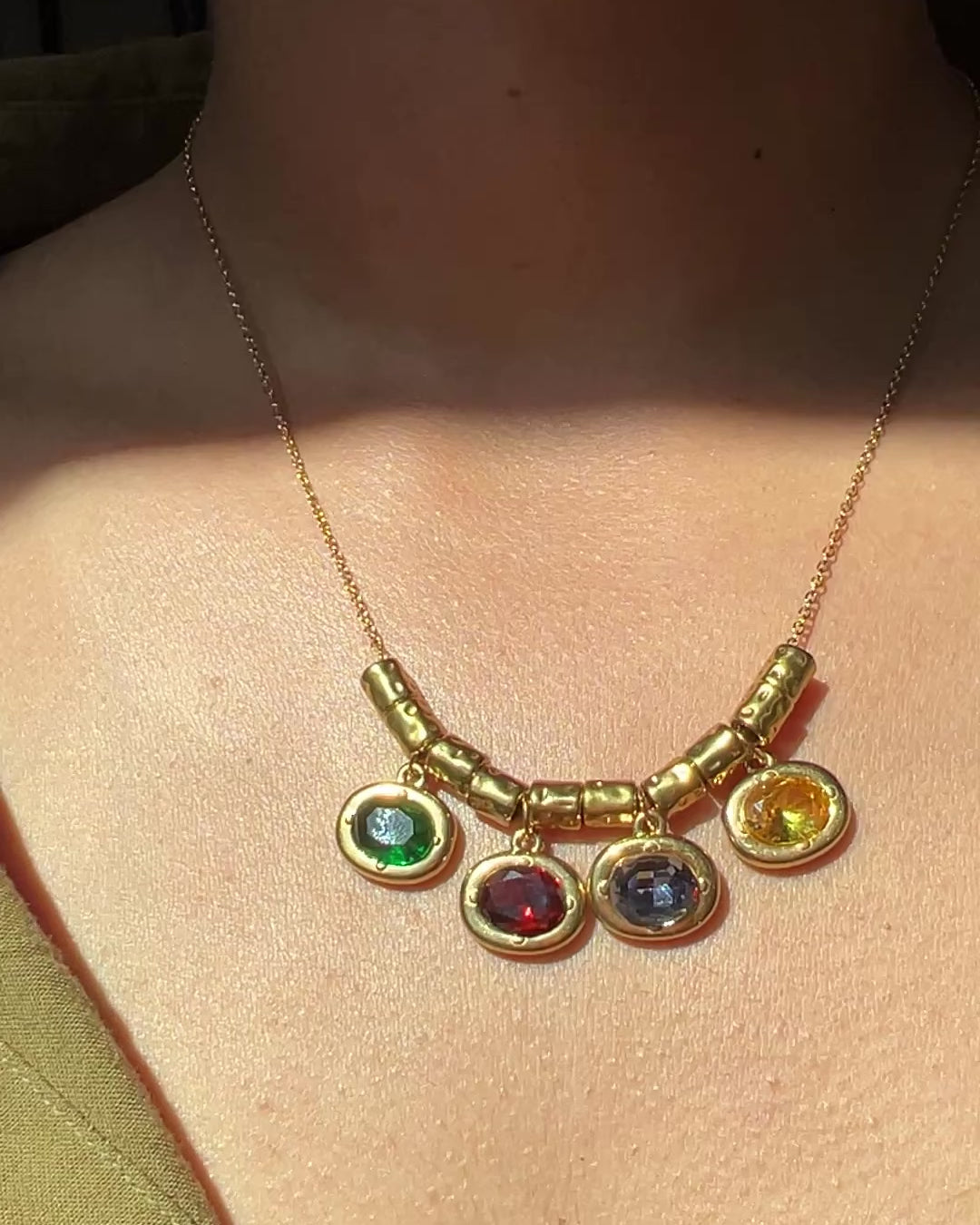 Statement Stone Necklace