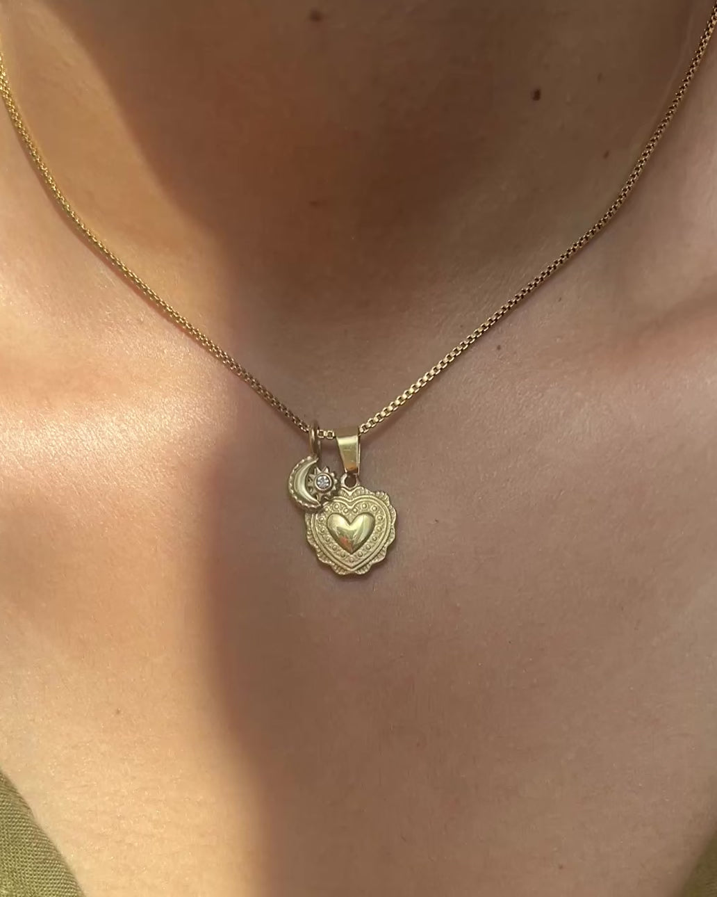 Vintage Heart Necklace